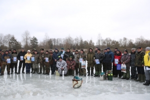 Зимняя рыбалка работников РУПП «Гранит»